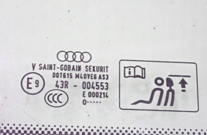 фото №13, Скло кузовна ліва as3 q5 fy 80a 80a845297j