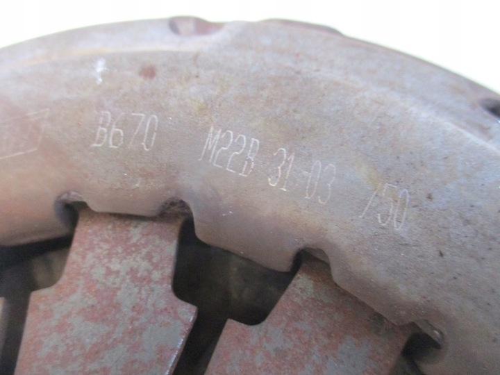 фото №7, Зчеплення диск притиск 138 tys. km fiat 500 1.4