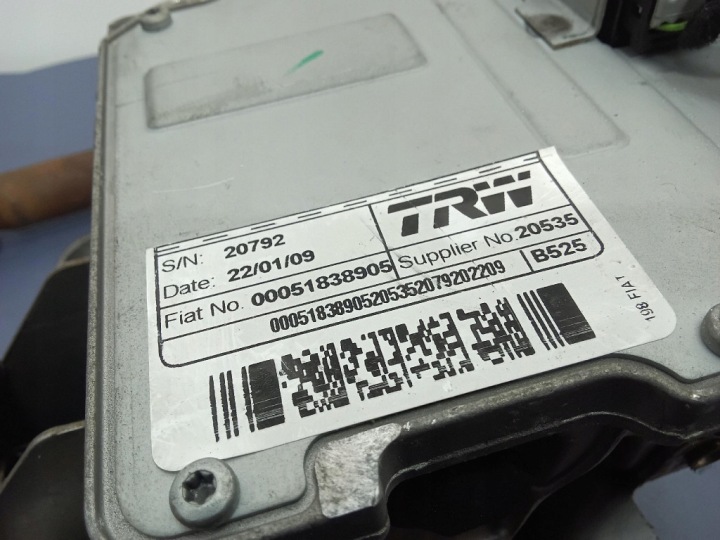 фото №6, Fiat bravo ii рулевая колонка электрические усилитель 00051838905