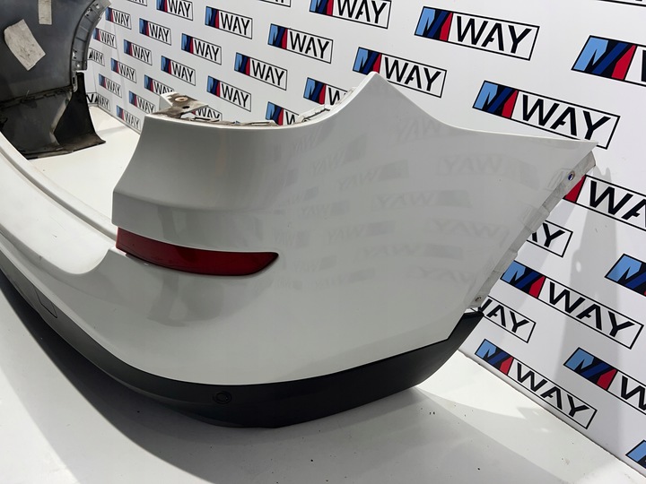 фото №12, Bmw x3 f25 lci рестайлінг бампер зад задній pdc оригінал a96 мінерально-білий