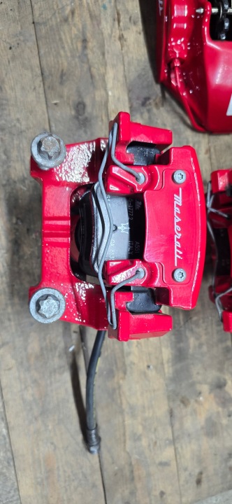 фото №10, Maserati levante затискачі гальмівні brembo перед зад
