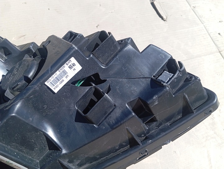 фото №10, Лампа правая перед передняя hyundai tucson iv led фара повреждённый. корпус