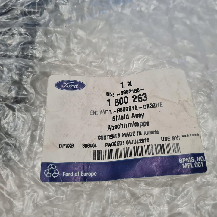 фото №6, Ford c-max 10- захист сидіння передньої оригінальний номер 1800263