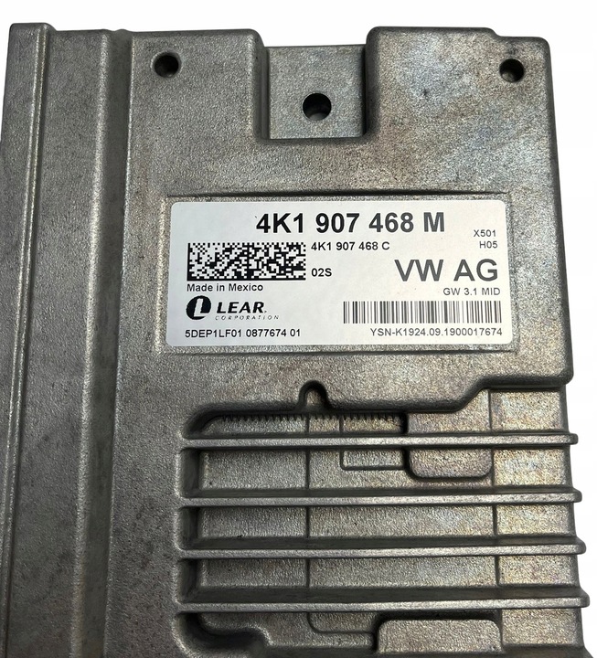 фото №3, Модуль блок керування інтерфейс 4k1907468m audi rsq8