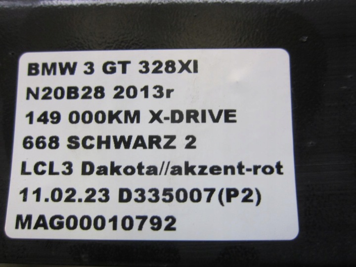 фото №14, Bmw f34 gt балка підвіски підрамник задні 6853442