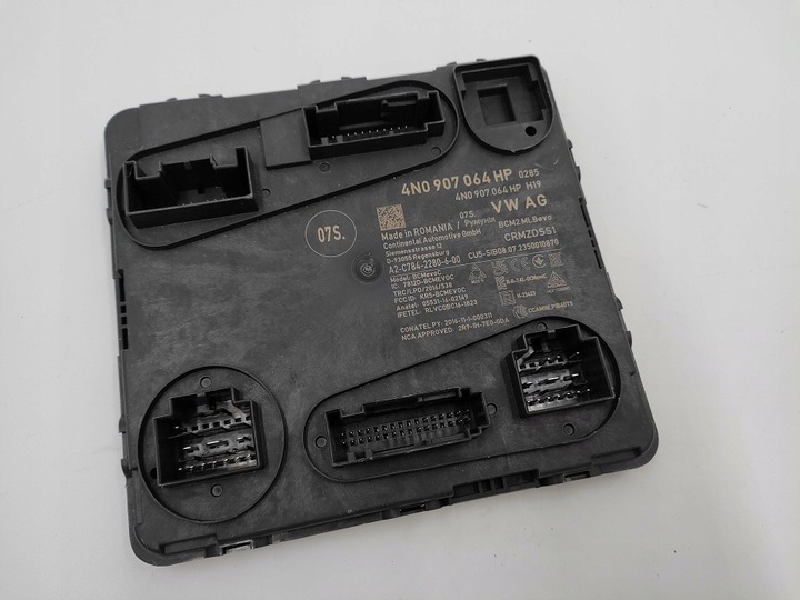 фото №1, Модуль блок керування комфорту 4n0907064hp audi a8 s8 d5