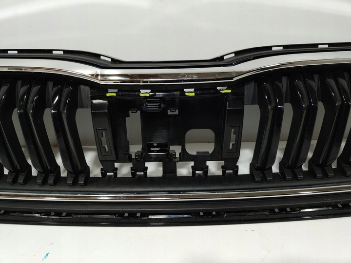 фото №9, Skoda octavia iv решётка радиатора решётка бампера 5e3853653c + рамка хромированная