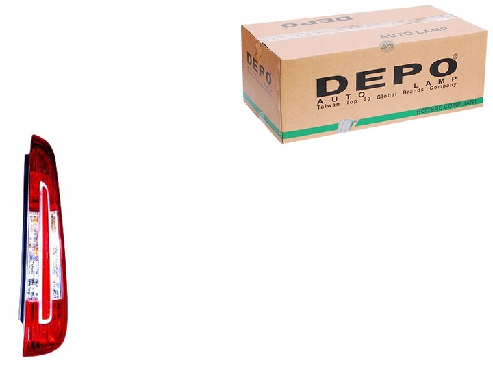 фото №1, Depo лампа запчасть наружная цвет поворотник