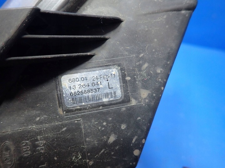 фото №8, Галоген лівий перед opel astra j 13264641