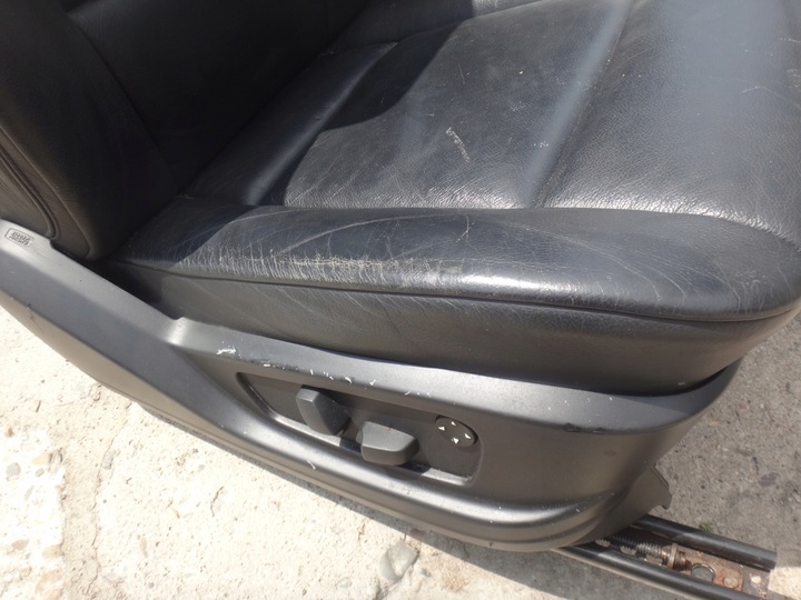 фото №7, Комплект сидений сиденья диван зад чёрная кожа подогрев bmw x5 e70 европа