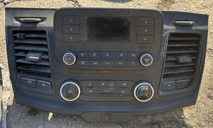 фото №1, Радіо ford transit mk8 2,2 tdci 2018-2023 cd