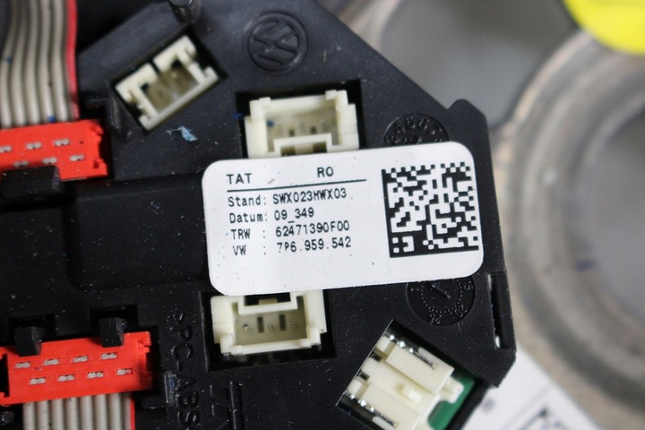 фото №8, Vw touareg руль многофункциональный 7p6419091 7p6 419 091 7p 2010- цвет