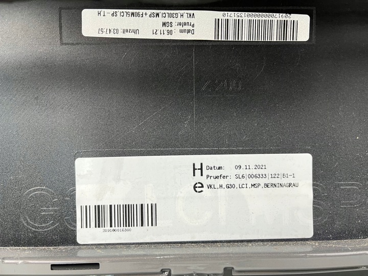 фото №6, Бампер задний bmw g30 м-пакет 6xpdc c3e