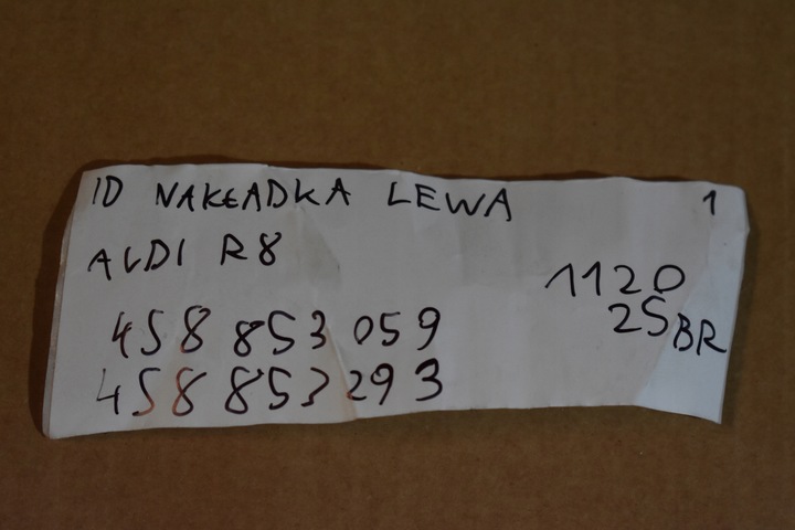 фото №7, Ідеальна накладка ліва audi r8 1