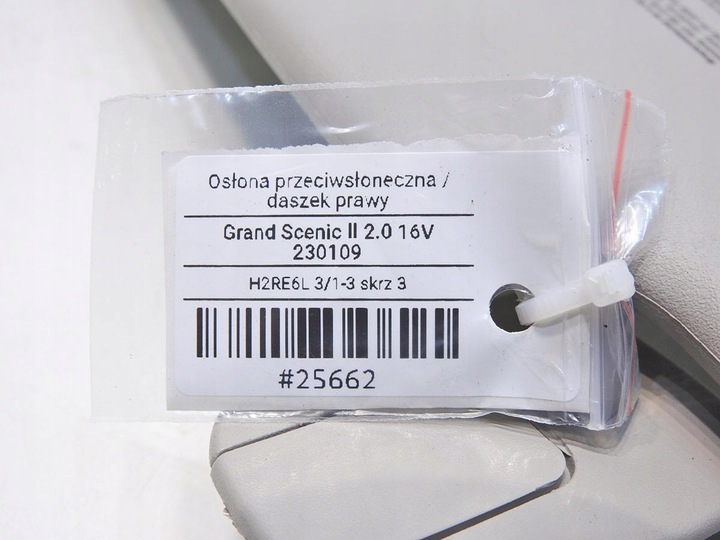 фото №6, Сонцезахисний козирок захист права renault scenic ii