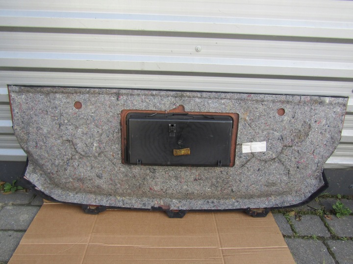 фото №11, 7 mercedes w124 sedan полиця задня чорна