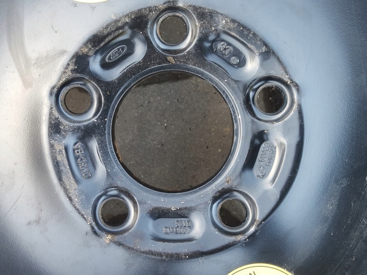 фото №6, Ford mondeo mk5 2014r- докатне колесо (докатка) 16 5x108