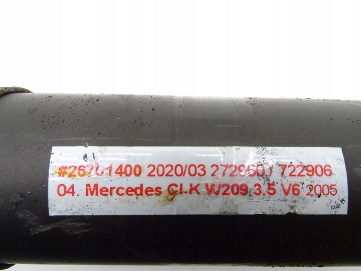 фото №11, Wał приводной mercedes clk w209 3.5 v6 a2030716