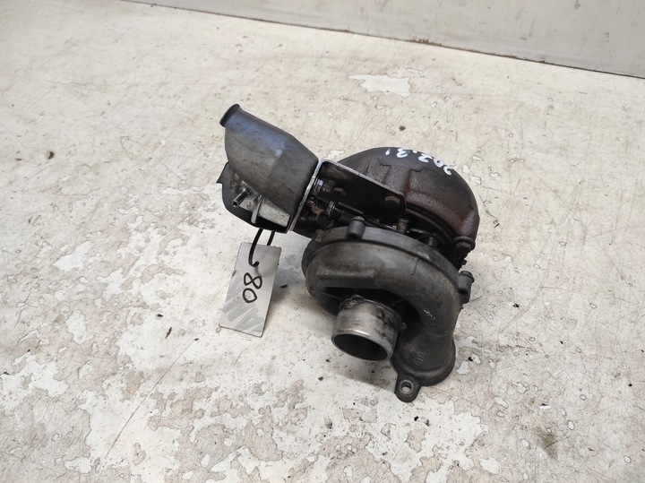 фото №3, Peugeot 207 06- 1.6 hdi турбіна турбонагнітач 9663199280