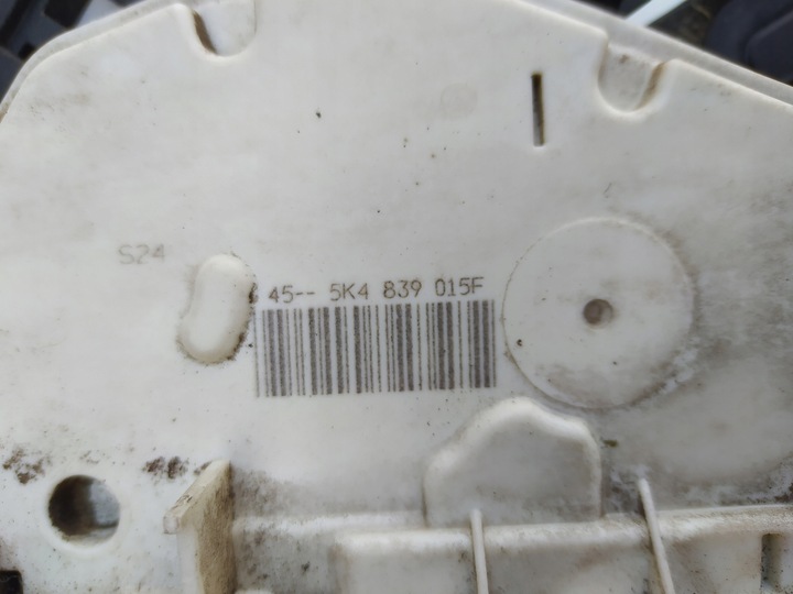 фото №10, Замок + ручка двері лівий зад комплект - skoda yeti