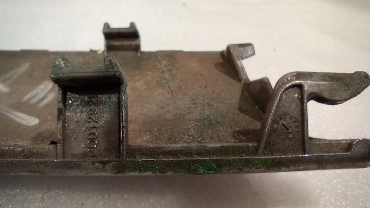 фото №13, Renault laguna iii 07-13 планка ліва хром бампера перед передньої c508