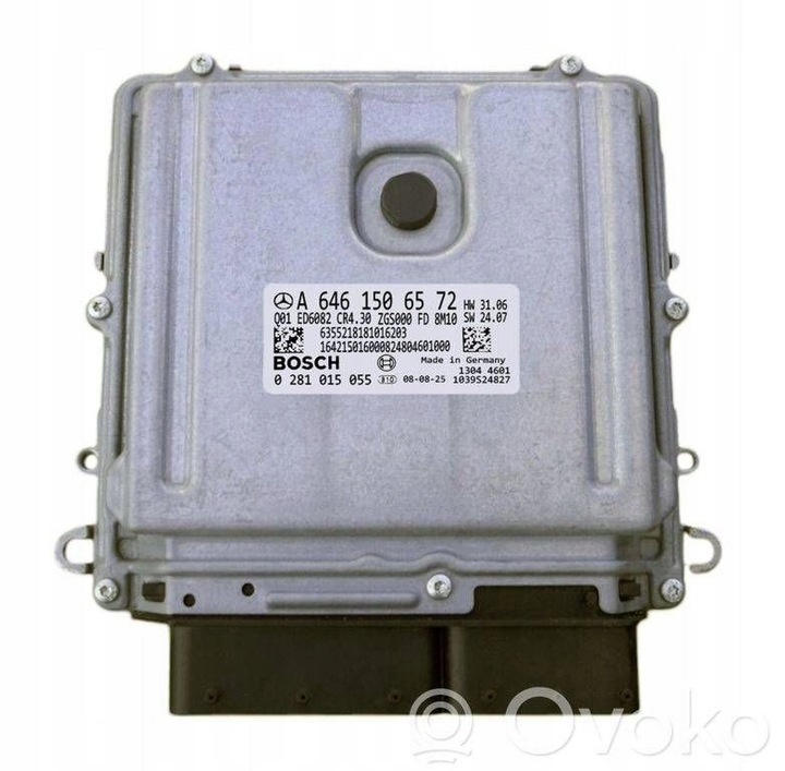 фото №1, Модуль ecu mercedes sprinter w906 0281015055 a6461506572 програмування