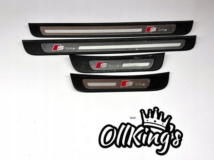 фото №1, Audi a5 8t sline sportback планки порогові планка накладки peogu 8t8853373b