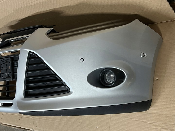 фото №11, Ford focus mk3 11- бампер перед переднє комплектний pdc lak.ob
