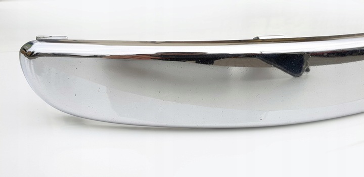 фото №7, Fiat 500 планка накладка хром бампера бампер перед передня права