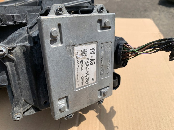 фото №5, Лампа перед левая audi a8 d4 полный led matrix 4h0941029aj комплектная