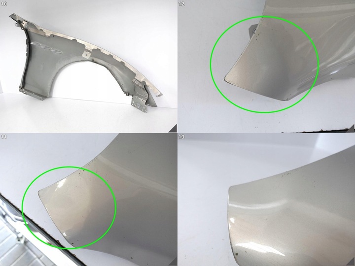 фото №11, Maserati ghibli m157 13-23 крило лівий перед пошкоджений