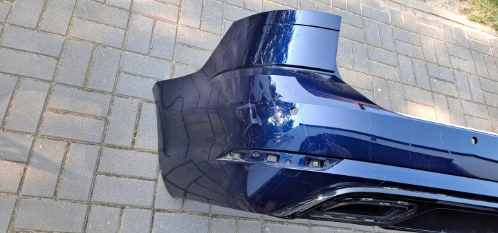 фото №8, Vw golf vii r line рестайлінг 5g0 5g9 задній бампер універсал