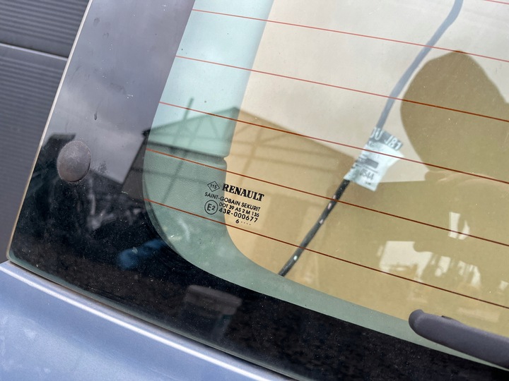 фото №2, Крышка задняя стекло зад renault espace iv 2002-2006 ted47