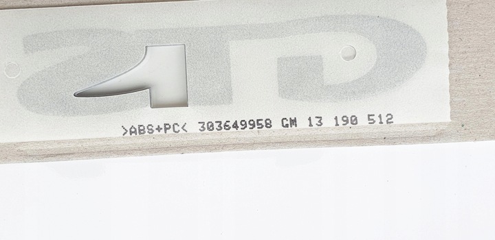 фото №6, Opel vectra c gts эмблема надпись зад задней крышки багажника