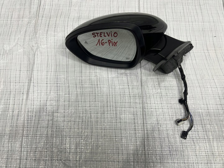 фото №1, Зеркало левая 16-pin alfa romeo stelvio квадрифолио qv