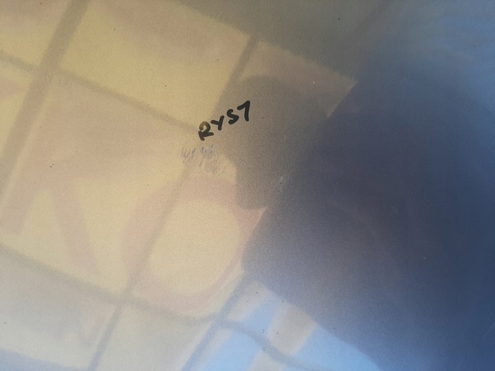 фото №11, Капот vw touran i mk1 рестайлінг колір ld7x роки 2006-2010 оригінал