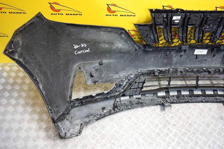 фото №11, Kia carnival 2022 2023 2024 - бампер перед переднє решітка решітка usa