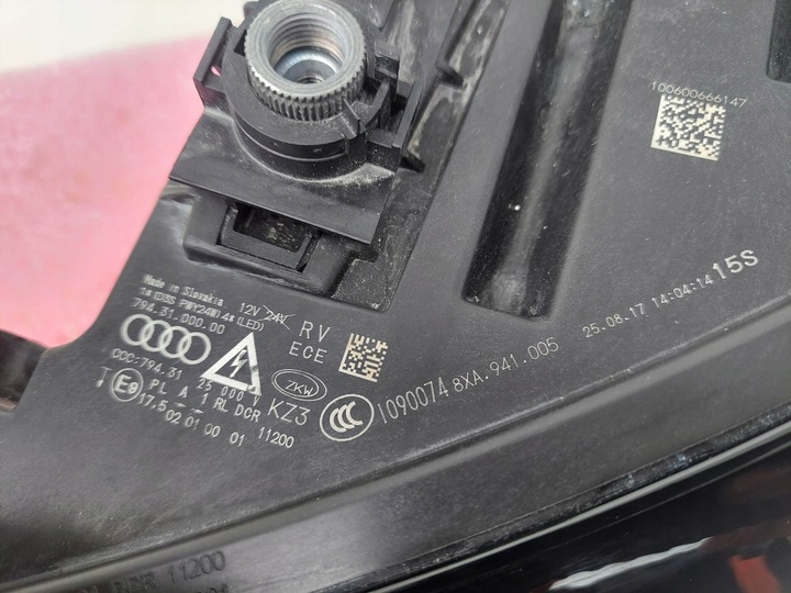 фото №11, Audi a1 8x рестайлинг лампа левая перед передняя ксенон