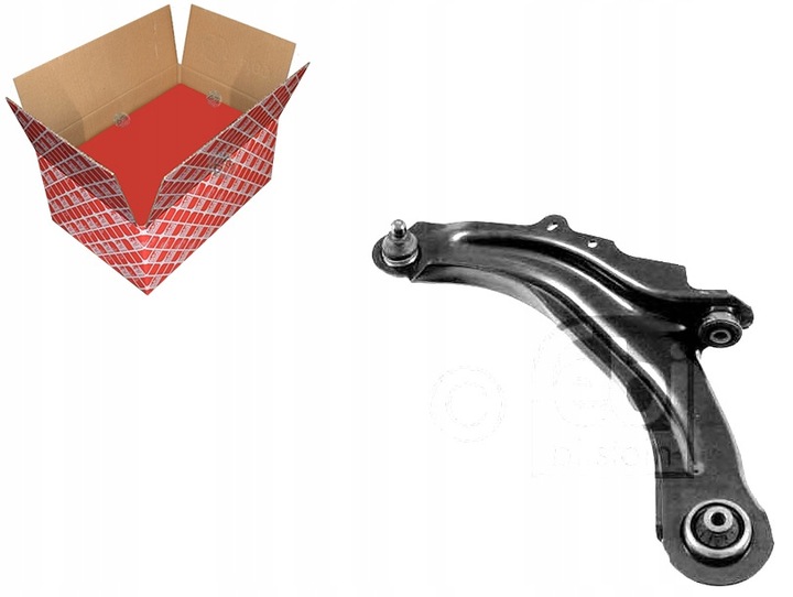 фото №1, Рычаг renault p. megane ii 1.4-2.0d 11.02-08.09 le нижний