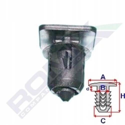 фото №2, Клипса обивка дверь romix 701867549