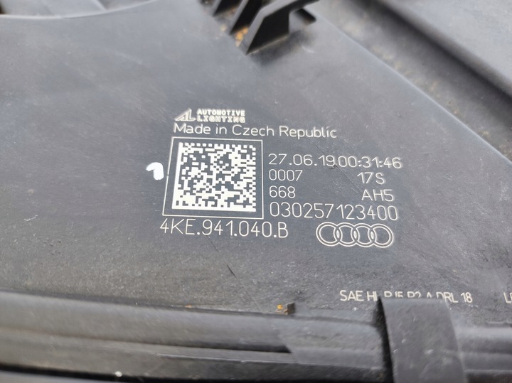 фото №8, Лампа фара usa повний led праві перед audi q8 e-tron etron