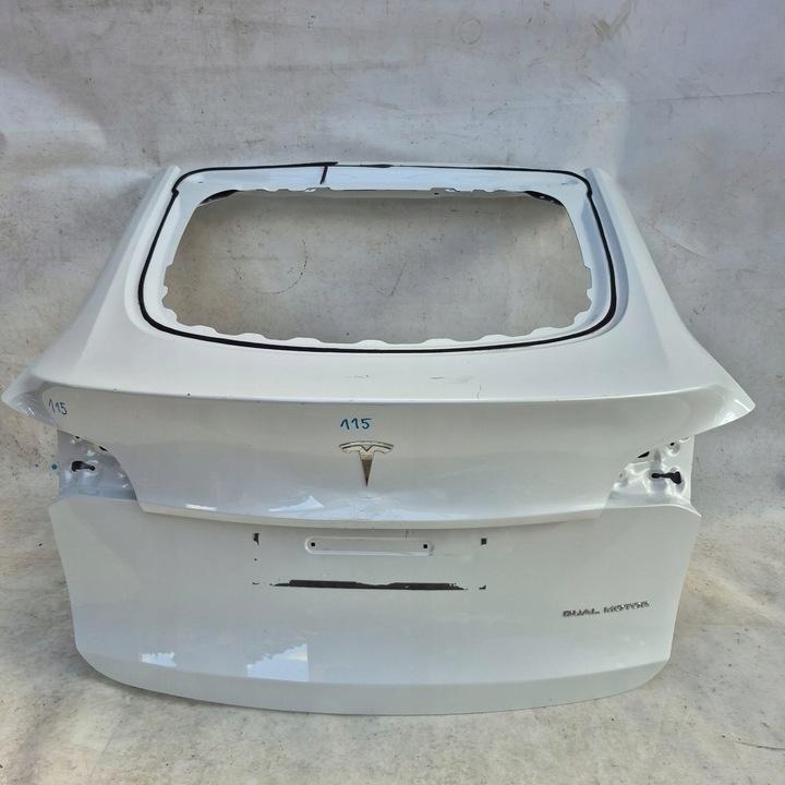 фото №1, Tesla модель y 20- кришка багажник зад задня