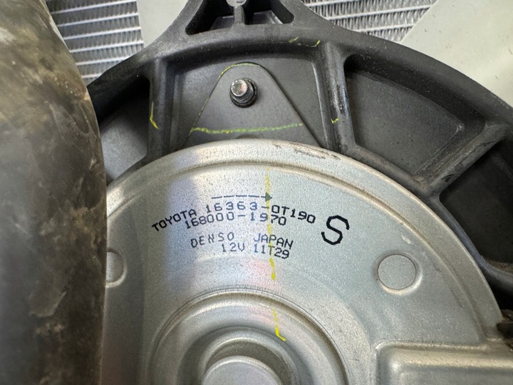 фото №8, Toyota chr підсилювач pas перед радіатор вентилятор 1.8 гібрид