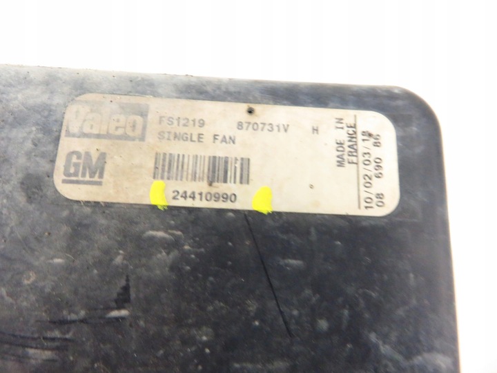 фото №10, Вентилятор радіатор opel vectra c gts z02 1.8 16v 24410990 09202805
