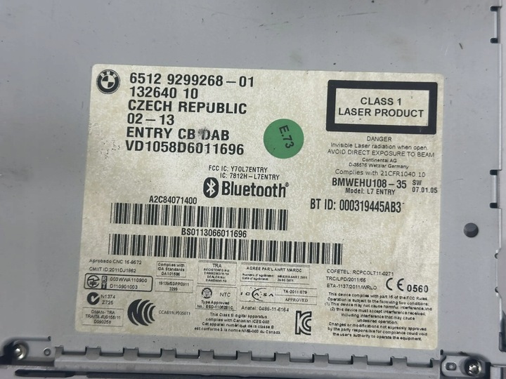 фото №16, Bmw 3 f30 f35 f31 2013 навігації gps заводські