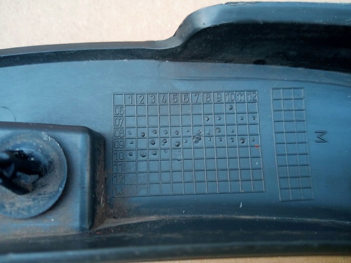 фото №7, Ford kuga mk1 левая планка крыльев зад 2008-12r