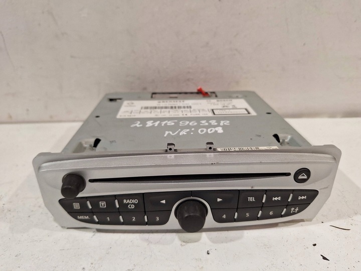фото №1, Радио cd 281159638r renault scenic iii 09-