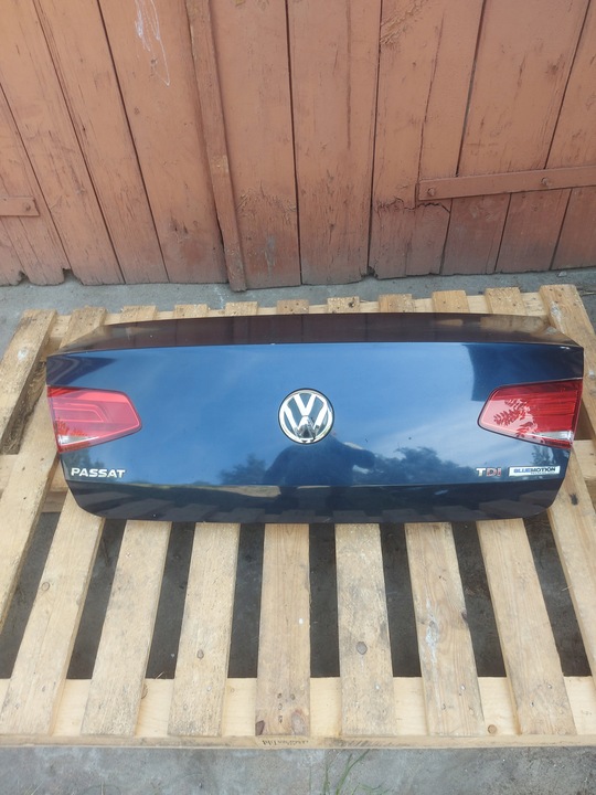 фото №1, Крышка багажника зад vw passat b8 sedan z2h5x