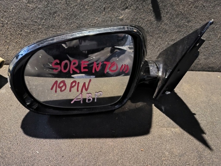фото №7, Kia sorento iii дзеркало ліві 19 pin європа колір abt swp abp 4ss