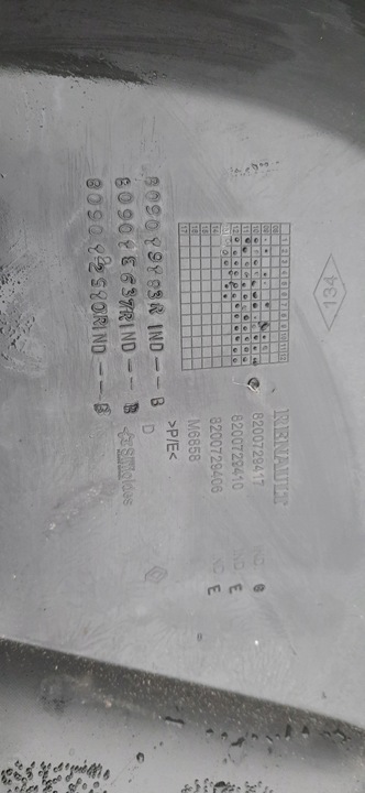 фото №10, Оббивка двері правий перед master iii 8200729417